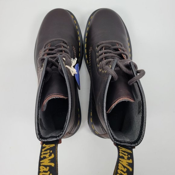 Dr. Martens 1460 Men's Wintergrip Leather Boots Cocoa 24038 US Size 10 NWB - Picture 10 of 12